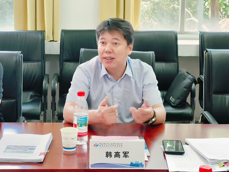 韩高军到研究设计院现场检查指导平安建设工作